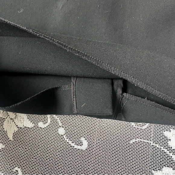 Aritzia Babaton Black Masu Deep V Midi Dress Sz 2 - Picture 13 of 14